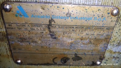 ASI G132 S6 23,43 kW 1870-3000 RPM 400V 65,81A