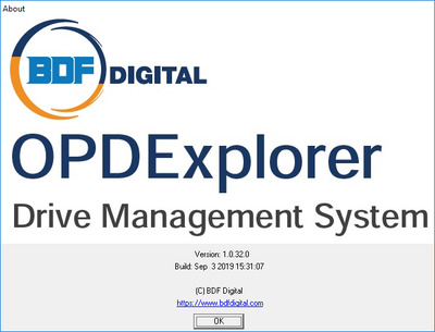 OPDExplorer Drive Management System 1.0.32.0