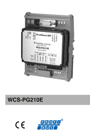 Pepperl Fuchs WCS-PG210E PROFIBUS PG210e.gsd