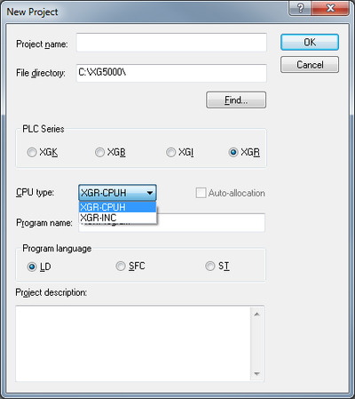 LS XG5000 XGR CPU LS XG5000 XGR CPU