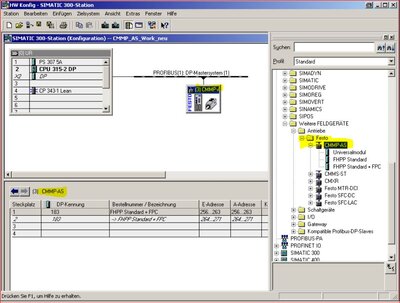 FESTO GSD PROFIBUS p-as0b06.gsd CMMP-AS PROFIBUS-DP-Interface DP-V0