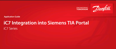 Danfoss iC7 Integration into Siemens TIA Portal V17