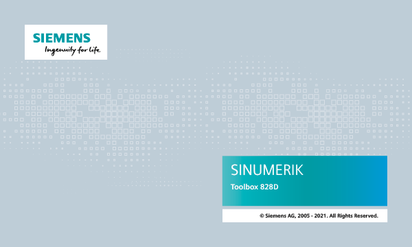 SINUMERIK 828D SW24x/26x/28x T/M/G Toolbox DVD V 04.95.00.00 6FC5830-0