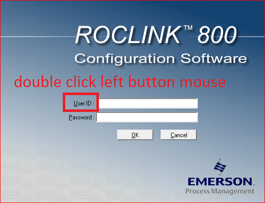 ROCLINK 800 User-Id Autorization