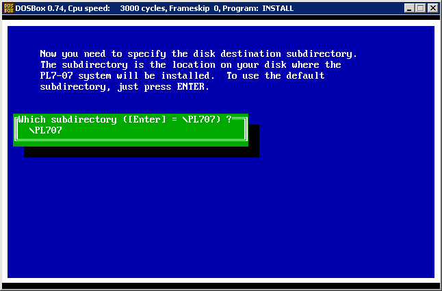 Schneider Electric PL7-07 v4.0 DOS