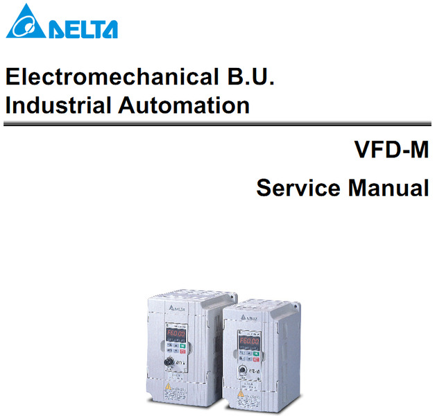 Delta Electronics VFD-M Service Manual