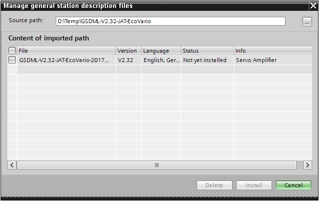 JAT GSDML PROFINET GSDML-V2.32-JAT-EcoVario-20170208.xml