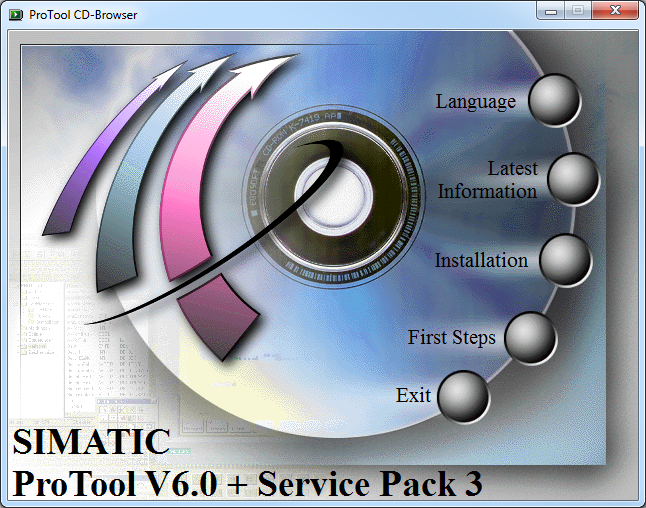 SIEMENS ProTool V6.0 SP3 HF3