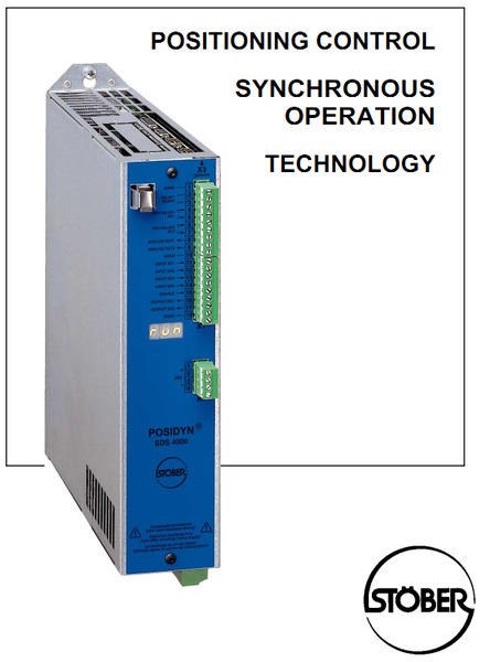 STOBER SERVO INVERTER POSIDYN SDS4000