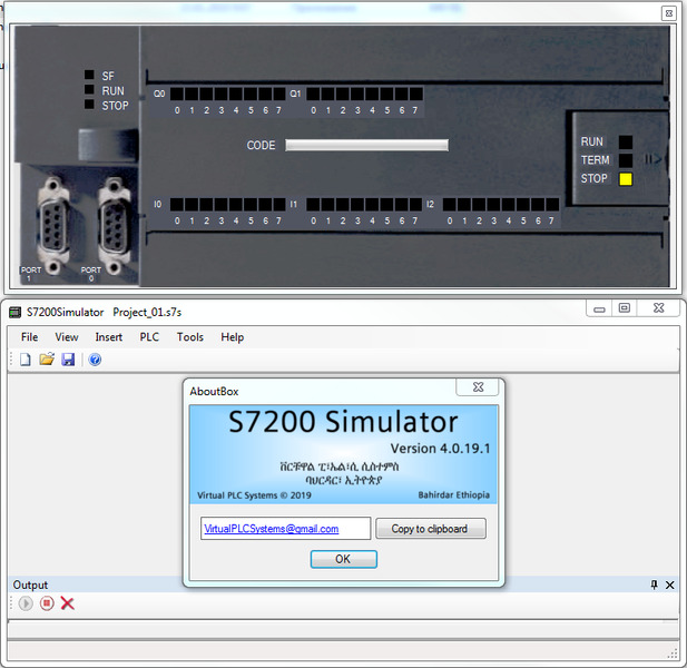 SIEMENS S7-200 Simulator V4.0.19.1
