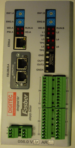 DIGITEC CUTTING SYSTEM 056.0 Front side