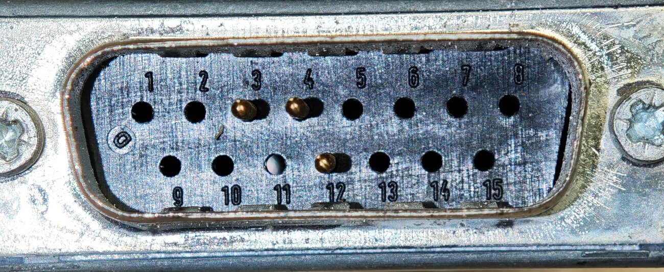 SIEMENS RS-232 SIEMENS TD/OP 6XV1440-2KH32 DB15